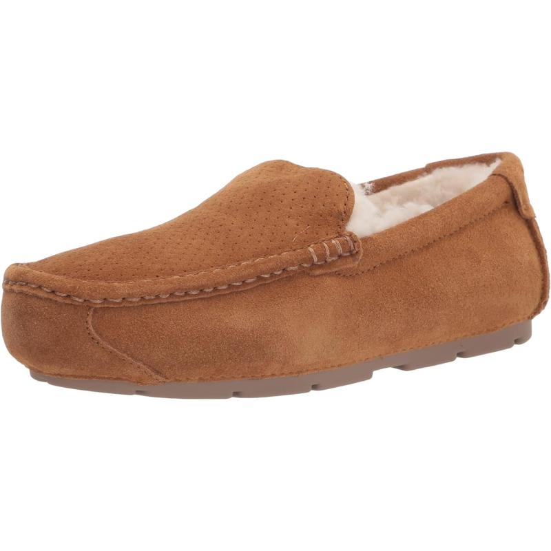 Koolaburra By UGG Men’s Tipton Emboss Slipper(Chestnut) - Koolaburra By UGG