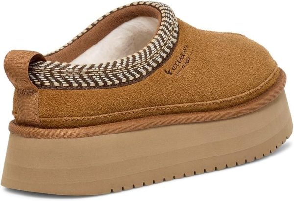 Koolaburra By UGG Women’s Burree Platform Slipper(Chestnut ...